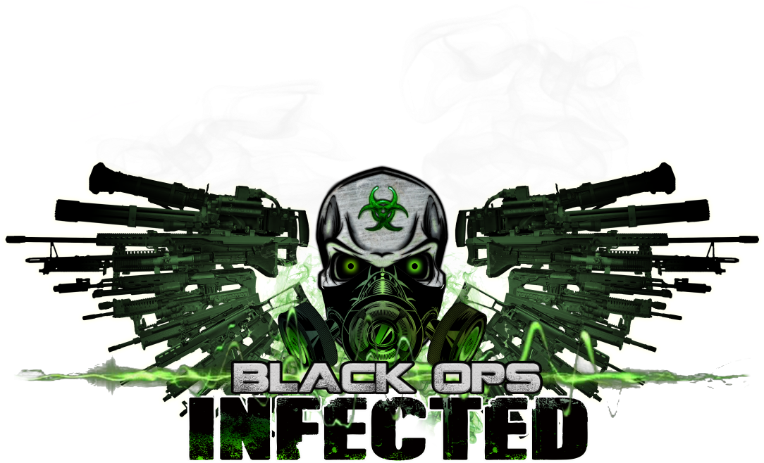 Black Ops Infected Logo 2 2016 (medium) - Firearm (1317x768), Png Download