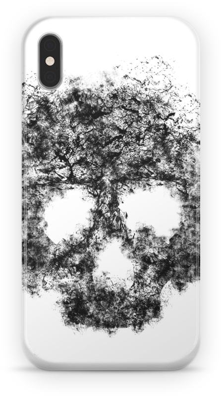Case Smoke Skull De Michel Martinsna - Iphone (800x800), Png Download