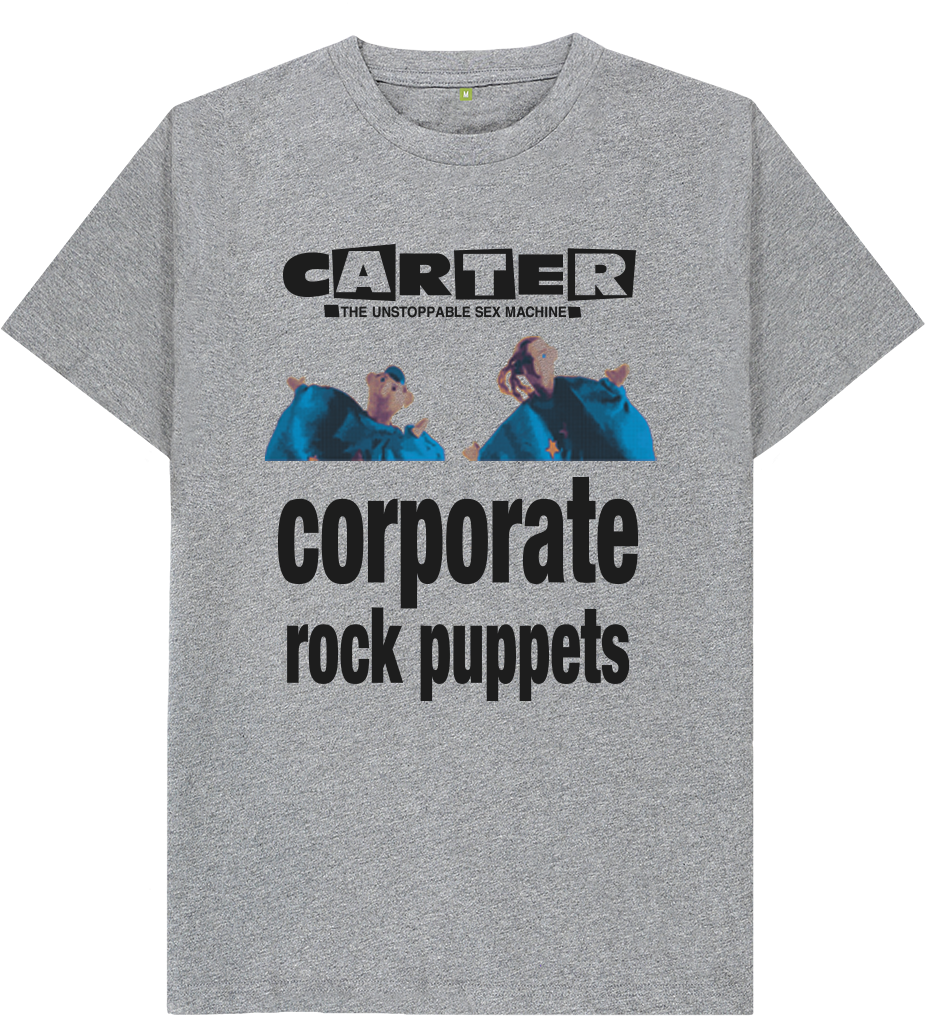Corporate Rock Puppets Organic T-shirt Carter The Unstoppable (1080x1080), Png Download