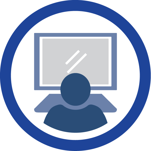 Source - Www - Qualitymatters - Org - Report - Online - Online Presence Icon Png (601x600), Png Download