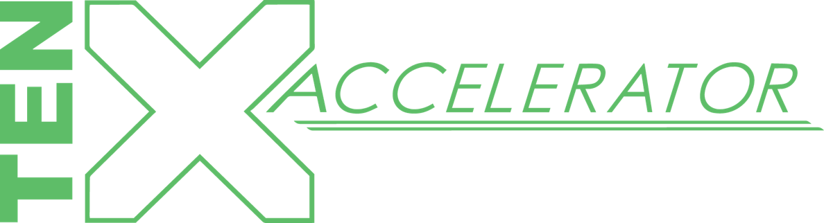 10x Accelerator Logo - Graphics (1188x322), Png Download