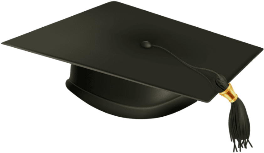 Free Png Download Graduation Cap Transparent Clipart - Transparent Graduation Cap Clipart (850x498), Png Download