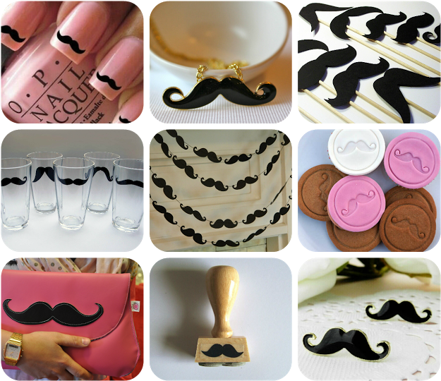 Trend Spotlight - Mostache Obsession - Lipstick (640x555), Png Download