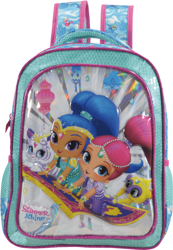 Mochila 14 Shimmer & Shine Magic Carpet - Mochila Shimmer E Shine (1000x1000), Png Download