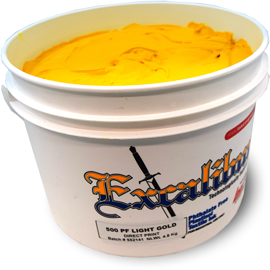 Excalibur 500 Series Light Gold Plastisol Ink - Plastisol (600x600), Png Download