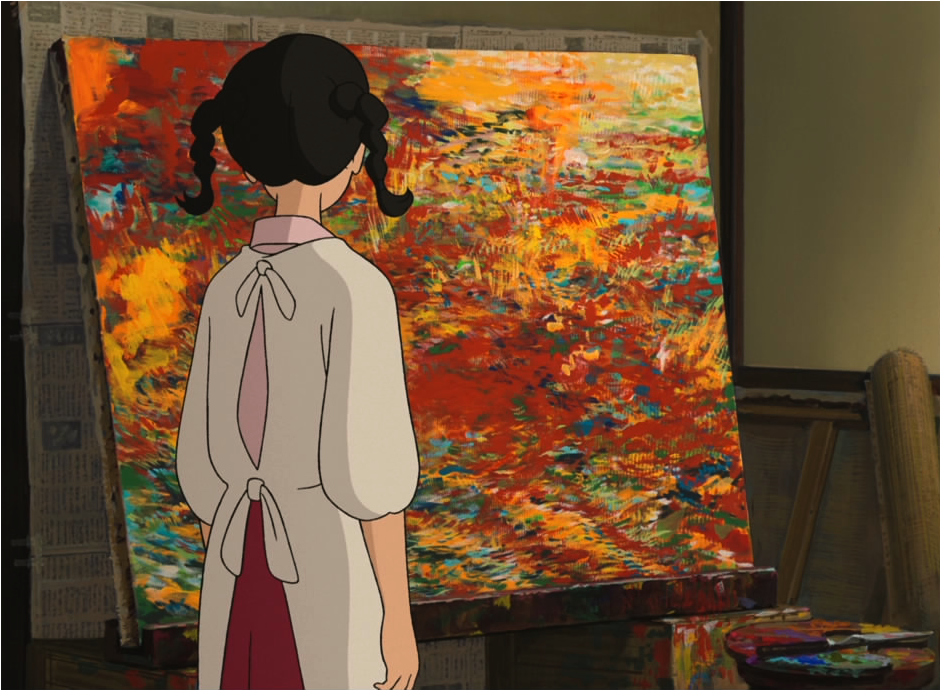 Up On Poppy Hill Painting (1280x692), Png Download