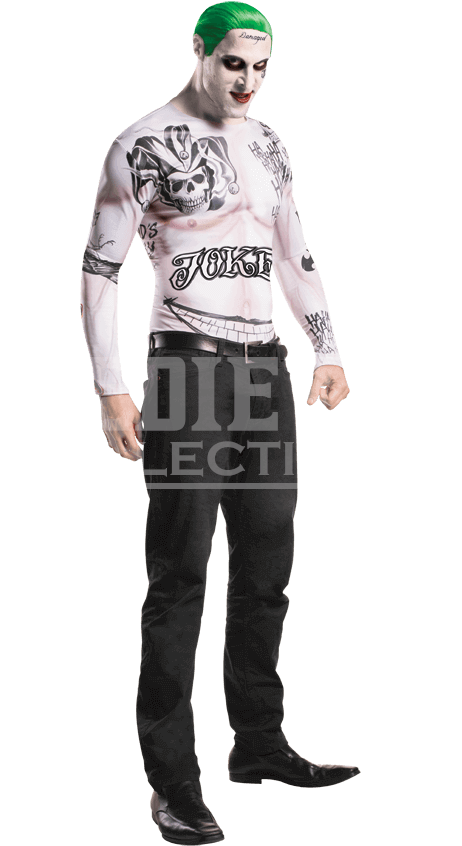 Adult Suicide Squad Joker Costume Kit - Suicide Squad Costume (850x850), Png Download