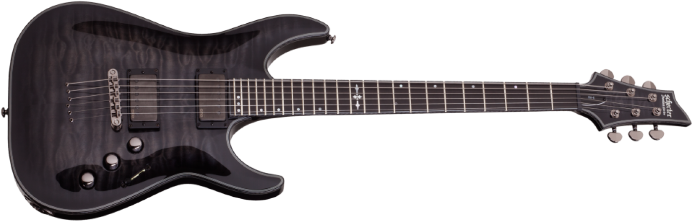 Schecter Hellraiser Hybrid C 1 Tbb (1400x900), Png Download