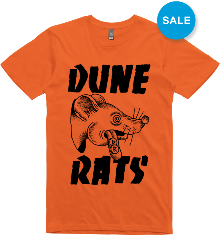 Acid Rat / Orange T-shirt - Active Shirt (1024x1024), Png Download