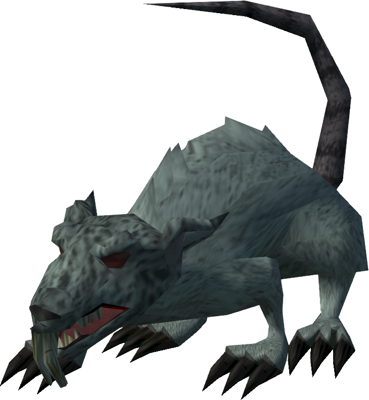 Dungeon Rat - Runescape Rat (730x792), Png Download