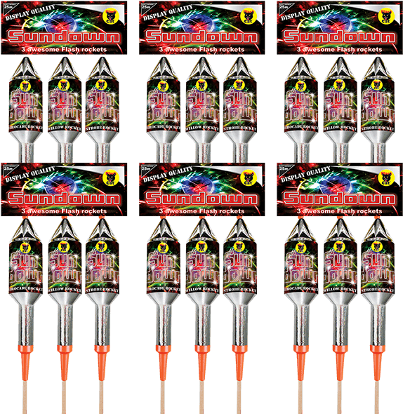 Sundown Rocket Fireworks - Electronics (600x600), Png Download