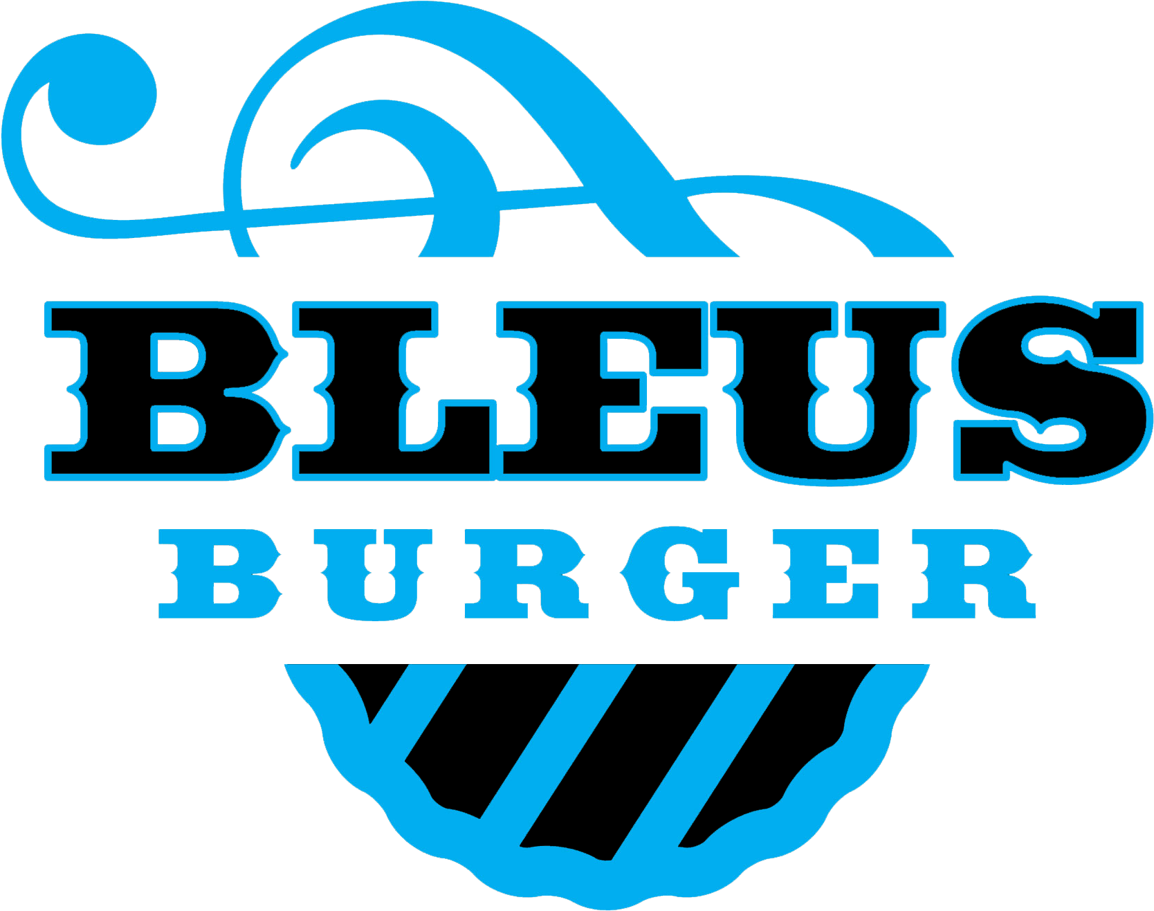 Bleus Burger - Graphic Design (1789x1381), Png Download