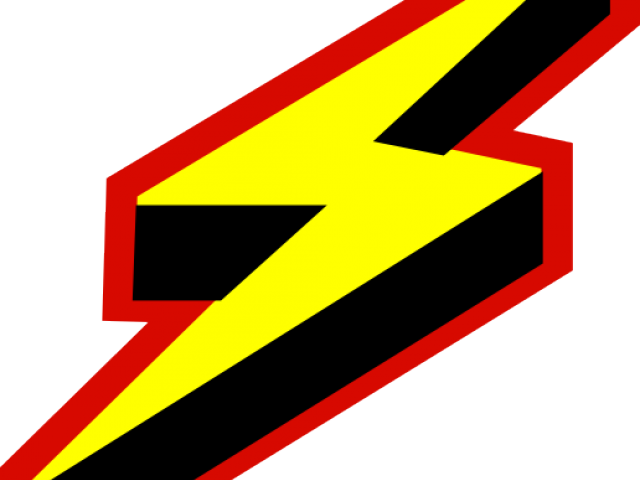 Thunderbolt Cliparts - Zeus Thunderbolt (640x480), Png Download