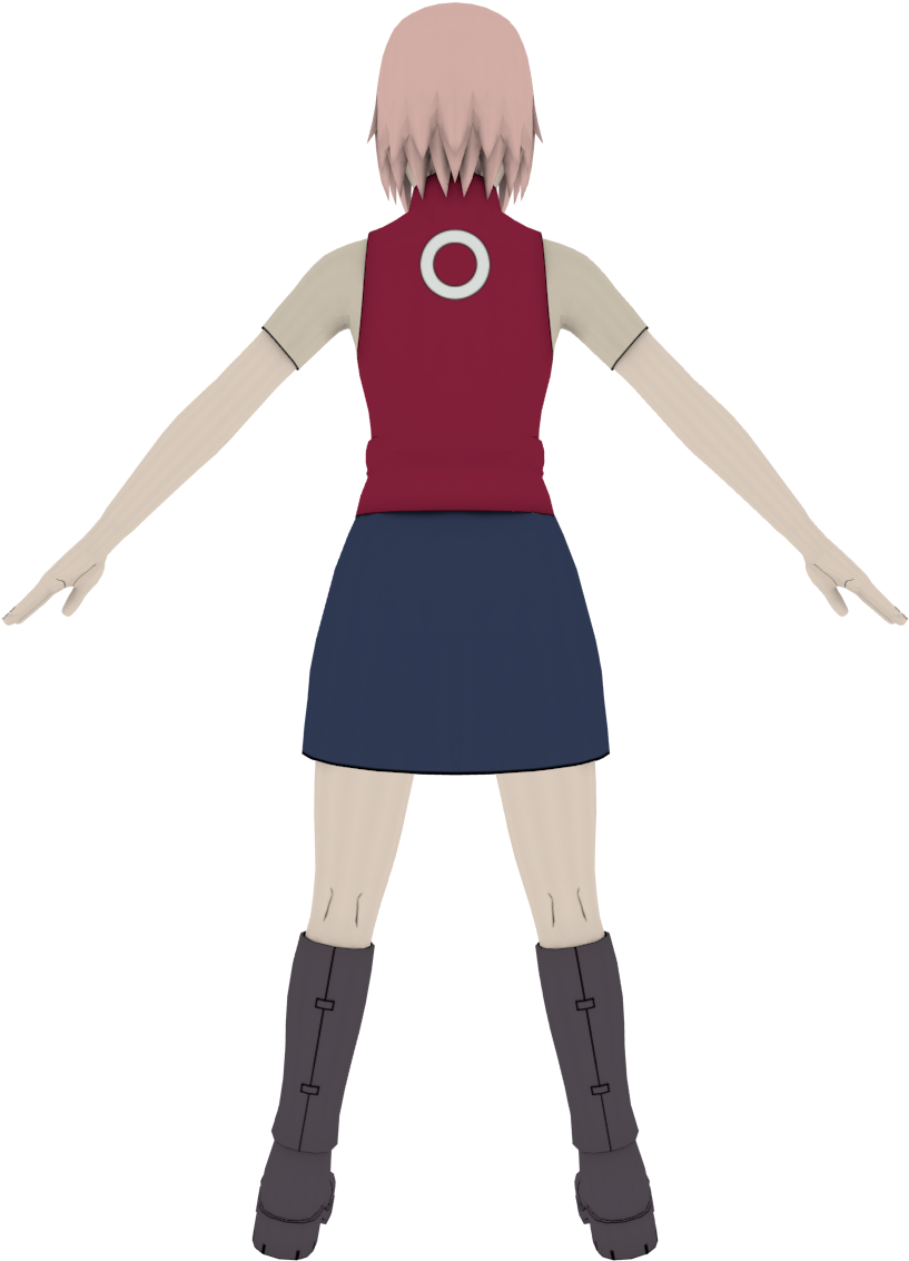 Sakura Haruno, - Cartoon (1200x1200), Png Download