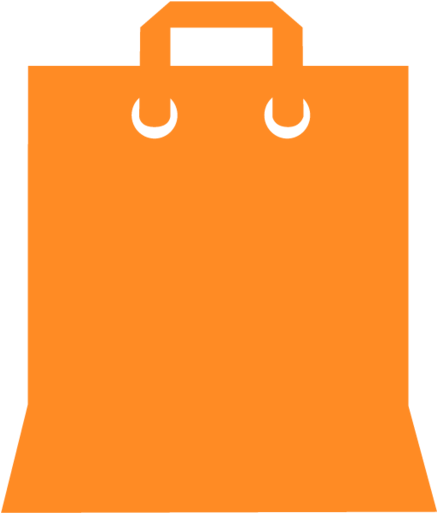 Shopping Icon - Paper Bag (750x750), Png Download
