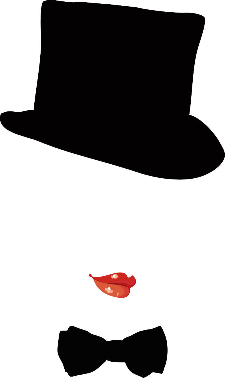 Fedora Hat Sombrero Silhouette - Chapeu Silhueta Png (787x1323), Png Download