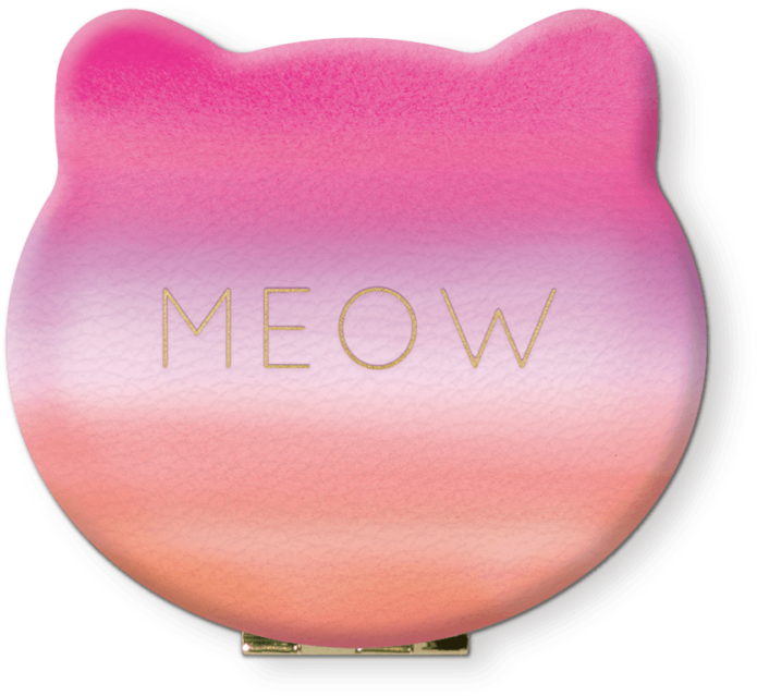 Meow Compact Mirror - Nail Polish (1000x1000), Png Download