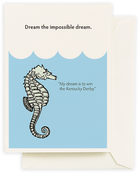 Sea Horse Card[ss 045 Ea] - Northern Seahorse (600x777), Png Download