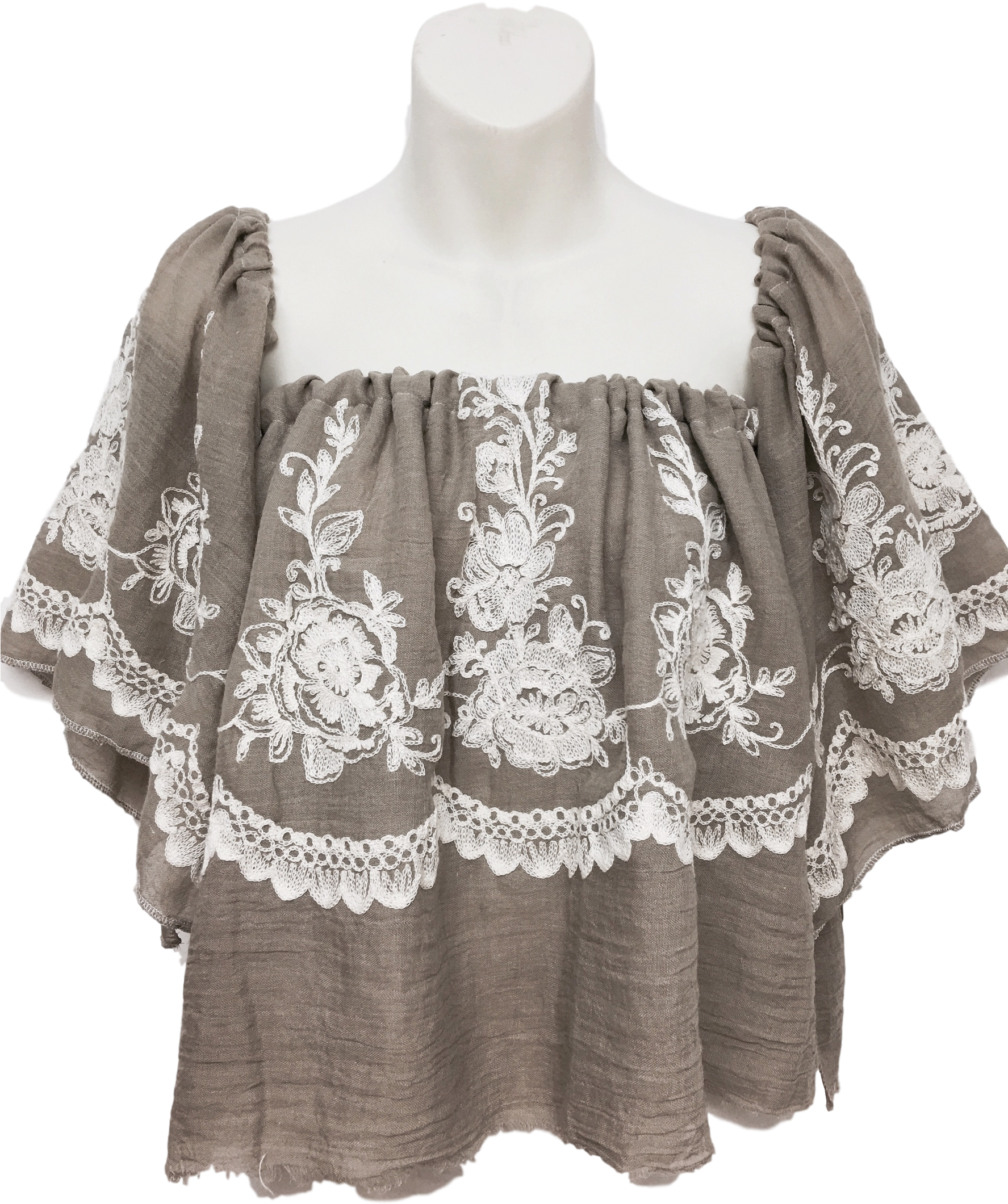 Image Of Rum & Ruffles Collection Blouse Caramel (1774x2364), Png Download