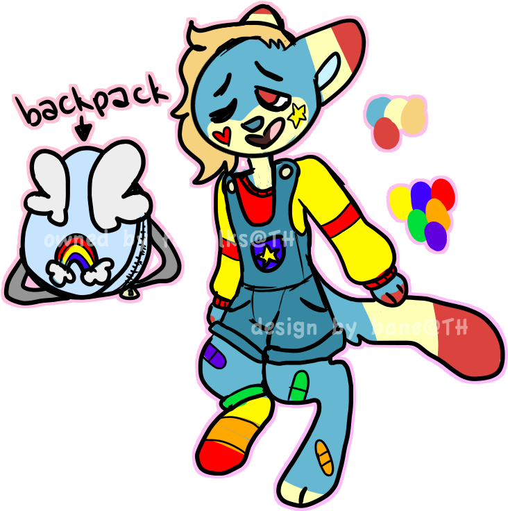 [c] Rainbow Brite - Cartoon (777x745), Png Download