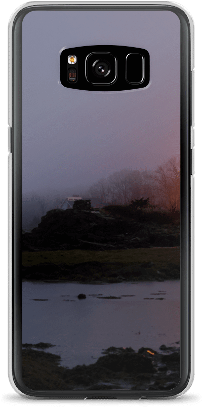 Dark And Foggy Night Samsung Case - Iphone (1000x1000), Png Download