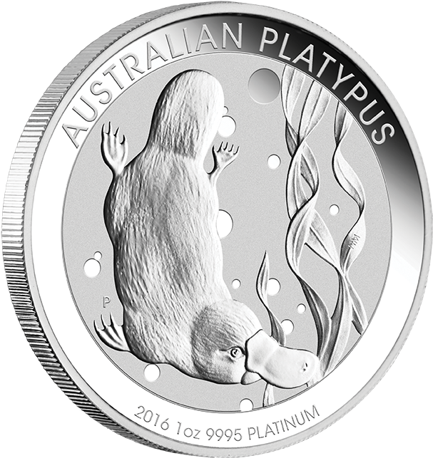 Australian Platypus Coin (624x652), Png Download