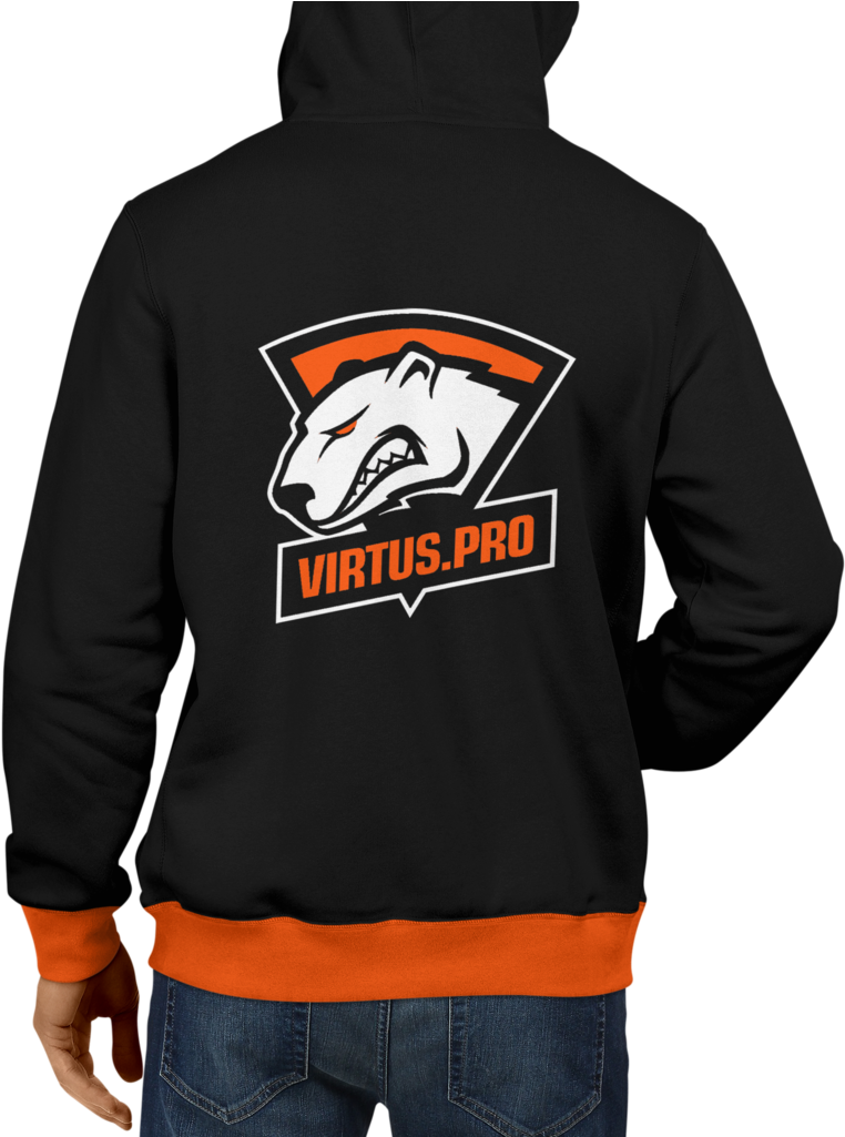 Virtus Pro Zipper Hoodie - Canyon Bike Hoodie (1024x1024), Png Download