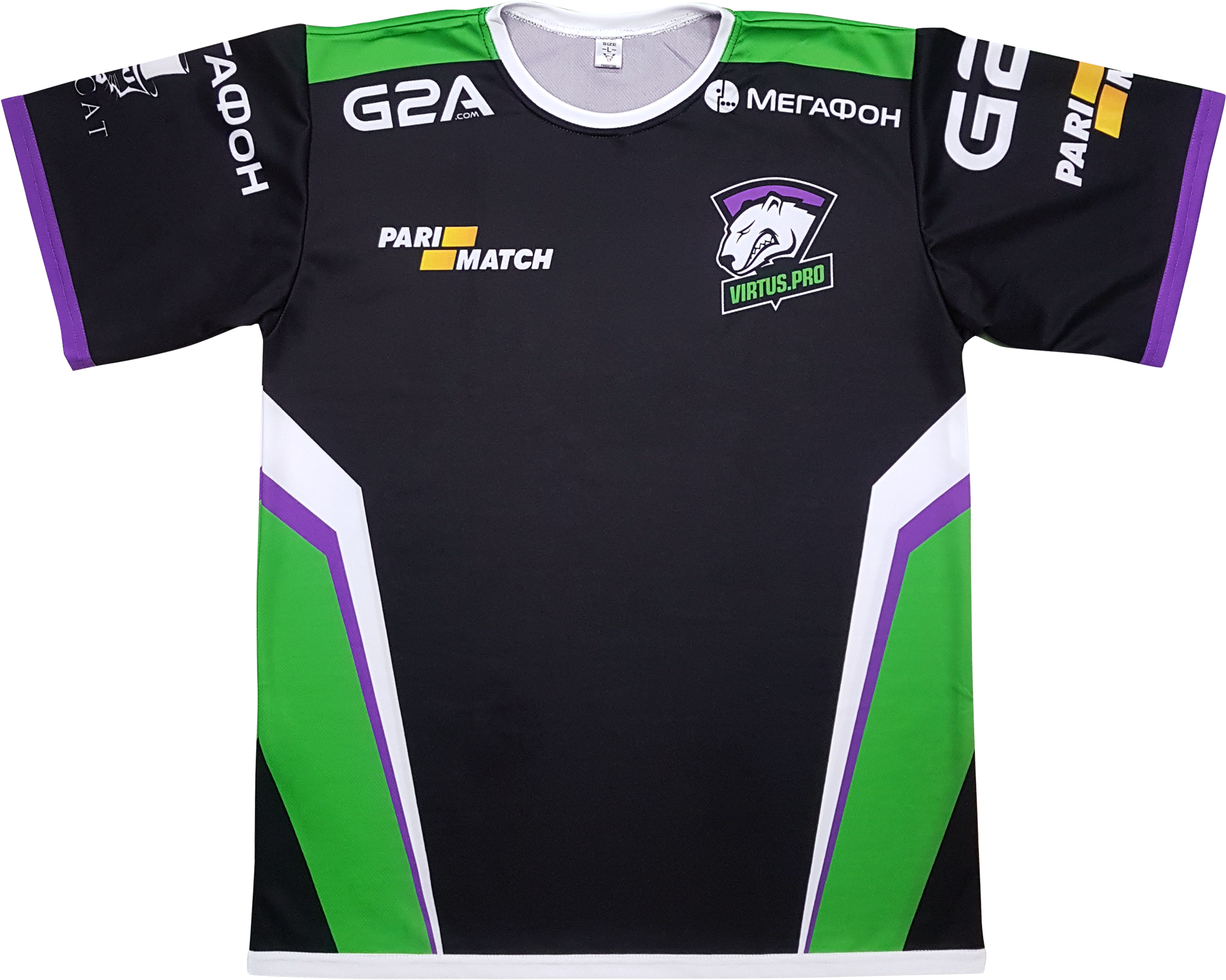 Pro Со Спонсорами - Virtus Pro (2977x2631), Png Download