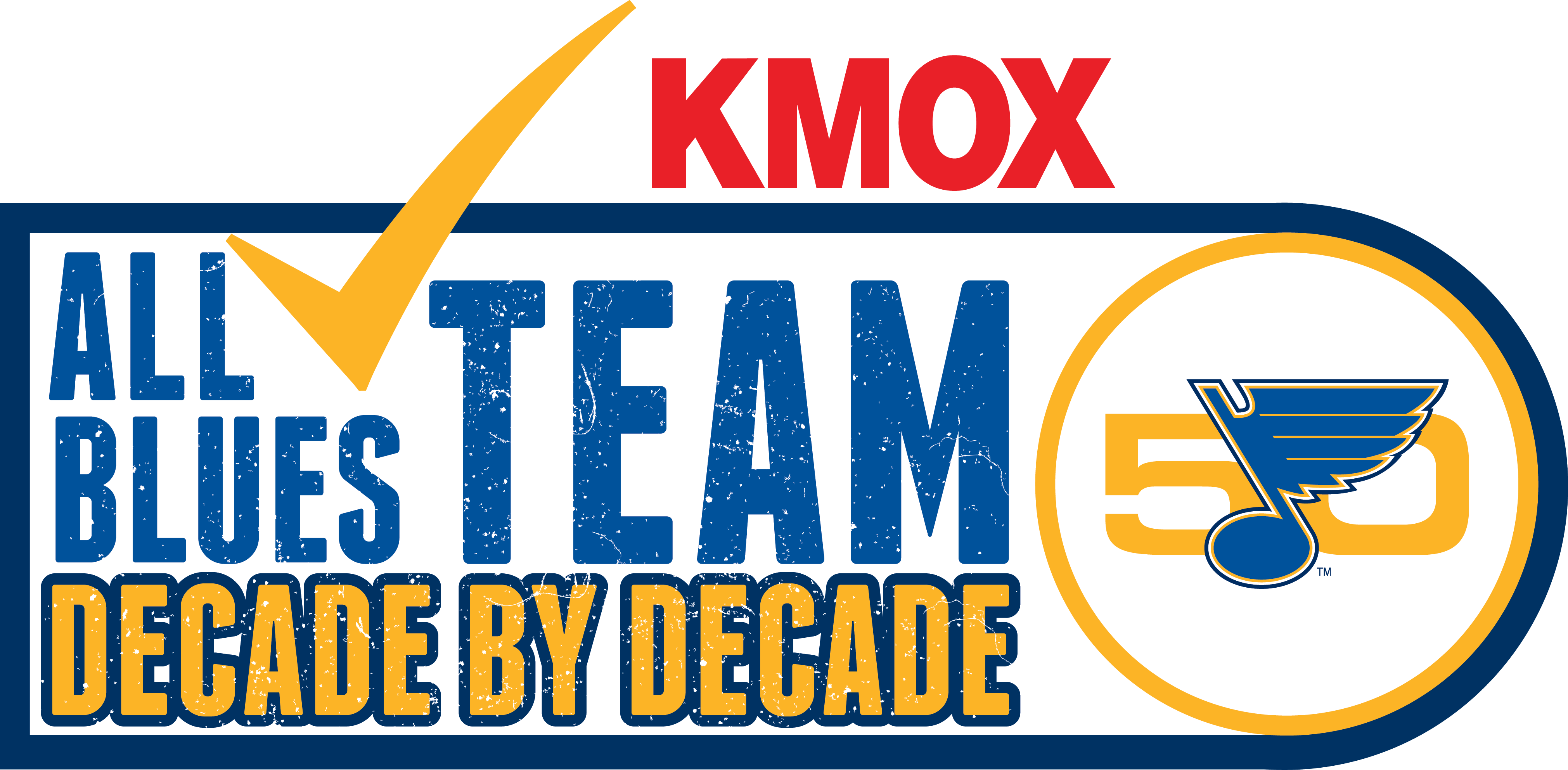 Allbluesteam Logo W=1500 - St. Louis Blues (4042x1985), Png Download