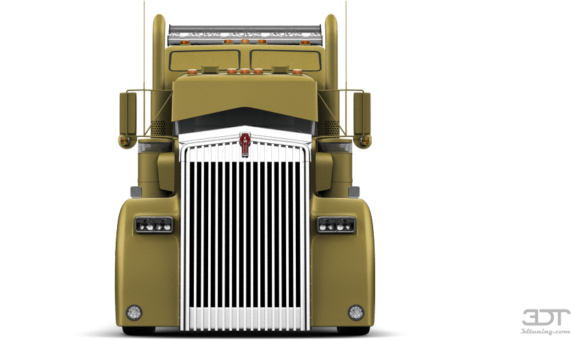 Kenworth W900 Sleeper Cab Truck - Kenworth W900 (1004x500), Png Download