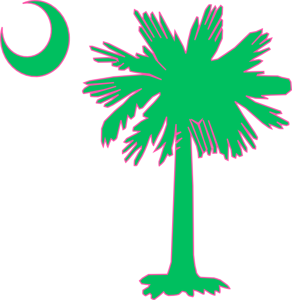 Gamecocks Logo - South Carolina Palmetto Tree (582x597), Png Download