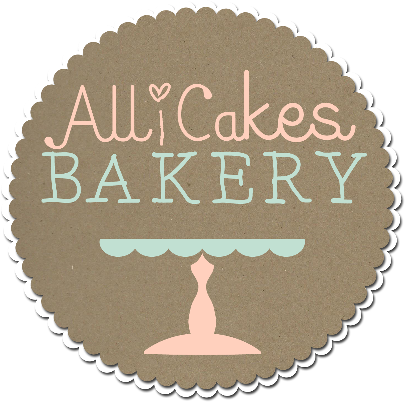 Allicakes Bakery - Label (1387x1377), Png Download