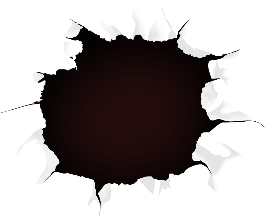 911 X 744 13 - Hole In Black Paper Png (911x744), Png Download