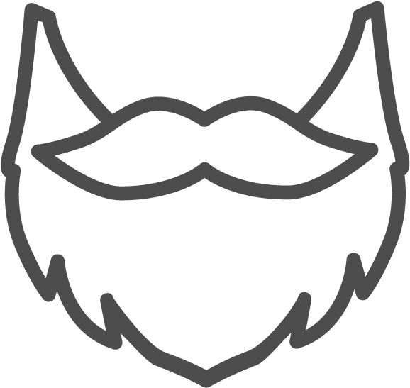 The Bearded Company (600x600), Png Download