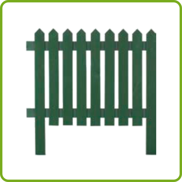 Picket Fencing 700mm - Picket Fence (600x600), Png Download