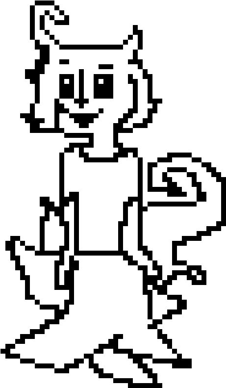 Jojo - Line Art (460x800), Png Download