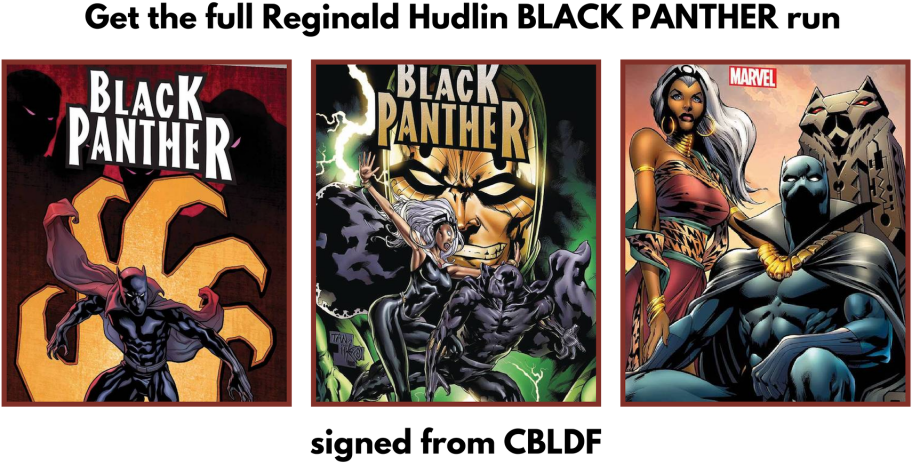 Get The Full Reginald Hudlin Black Panther Run Signed - Comics (1024x576), Png Download