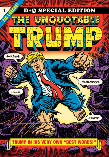 Ultimately, This Is An Airport Gift Book For Those - Donald Trump Comic Parody (800x600), Png Download