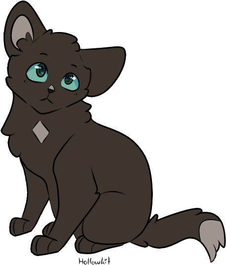 “ Hollowkit ” - Kitten (817x760), Png Download
