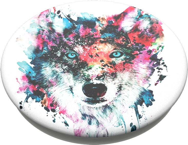 Wolf, Popsockets - Popsocket Designs (989x1000), Png Download