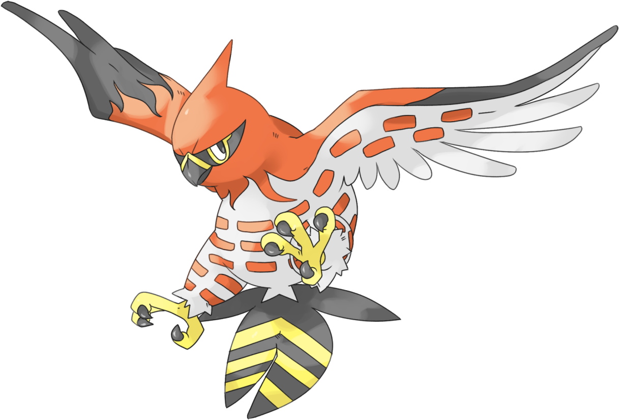 Pokemon Flambusard (1280x868), Png Download