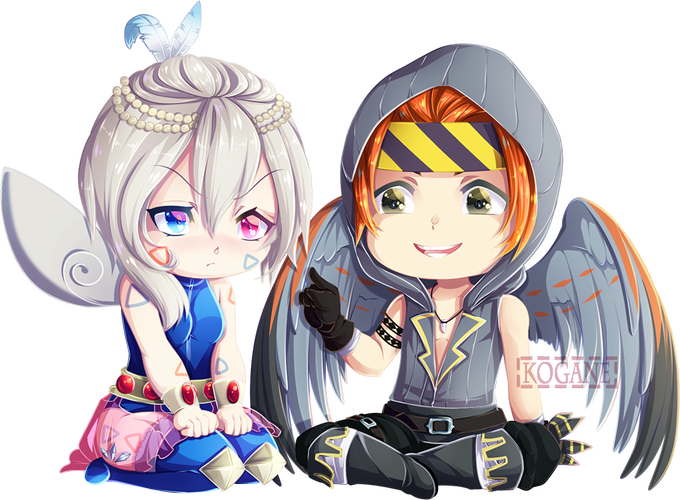 Last Chibi Commission Done For Https - Cartoon (680x500), Png Download