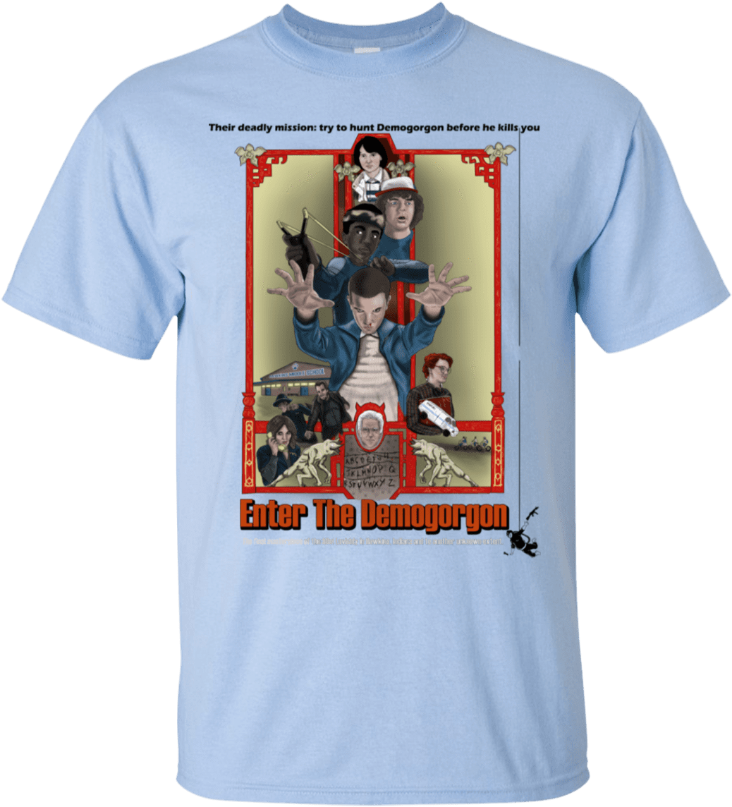 Enter The Dragon T-shirt - Unicorn Curling (1155x1155), Png Download