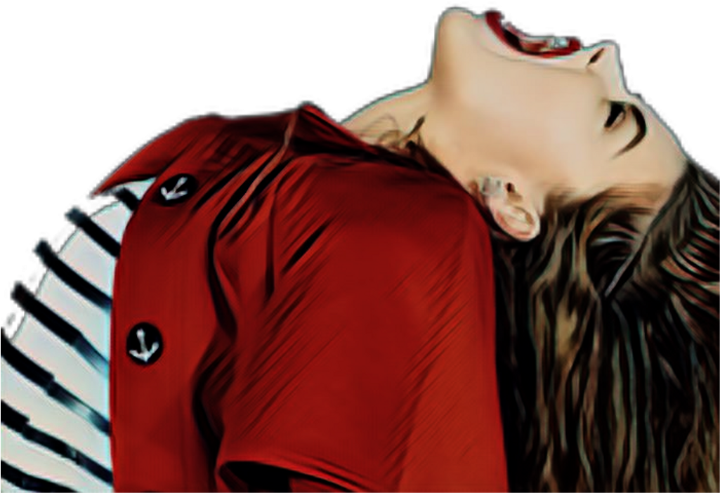 Girl Sticker - Photo Shoot (1024x895), Png Download