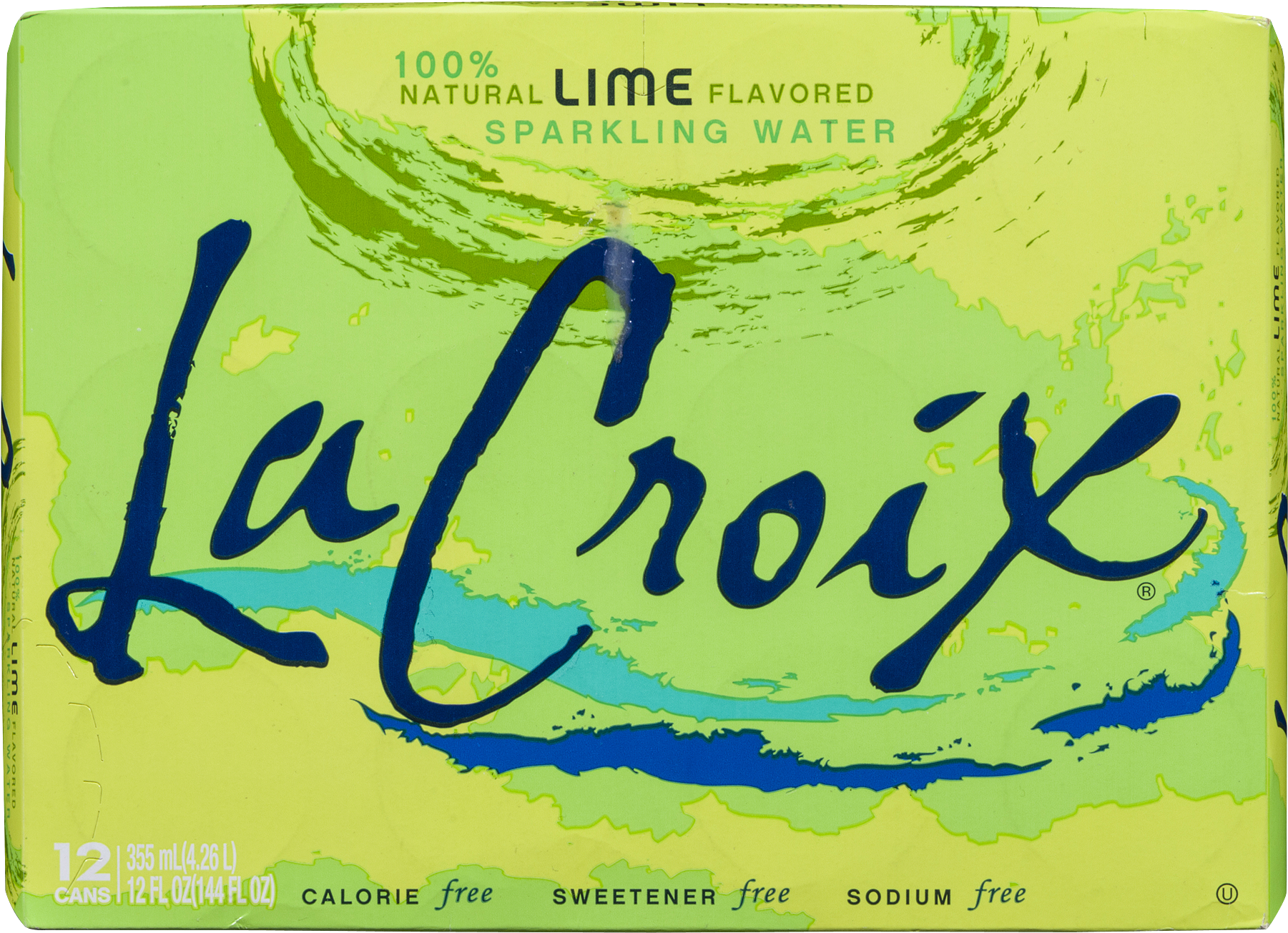 La Croix Water Lemon (1800x1800), Png Download