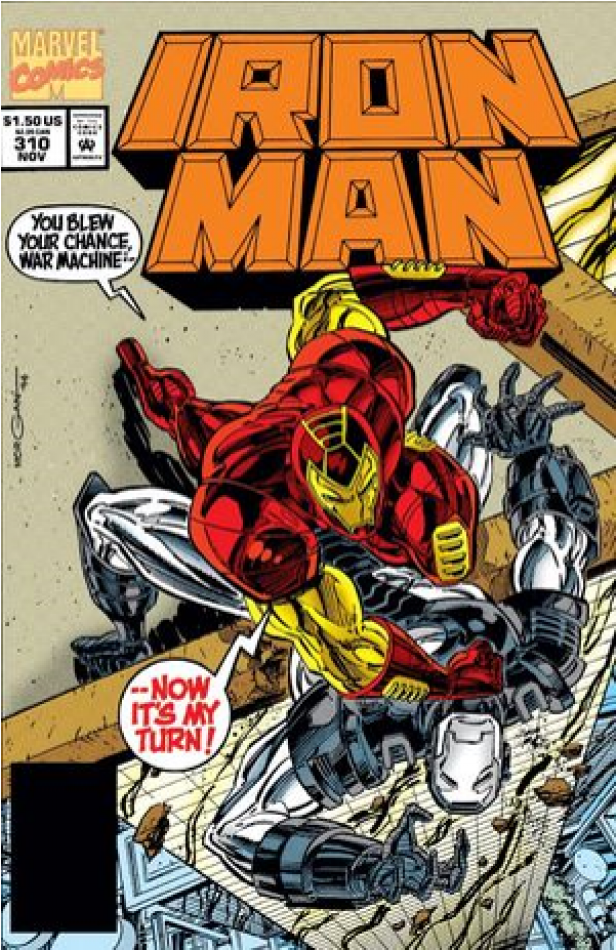 Купете Comics 1994-11 Iron Man - Iron Man Vs War Machine Comic (950x950), Png Download