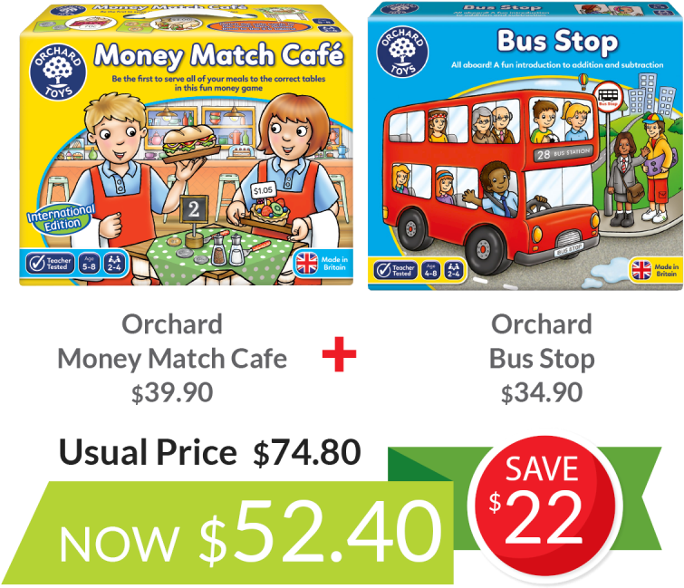 Orchard Toys Bus (800x800), Png Download