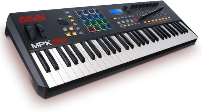 Akai Mpk261 61 Key Note Performance Usb Midi Pad & - Midi Controller For Mainstage (1000x800), Png Download