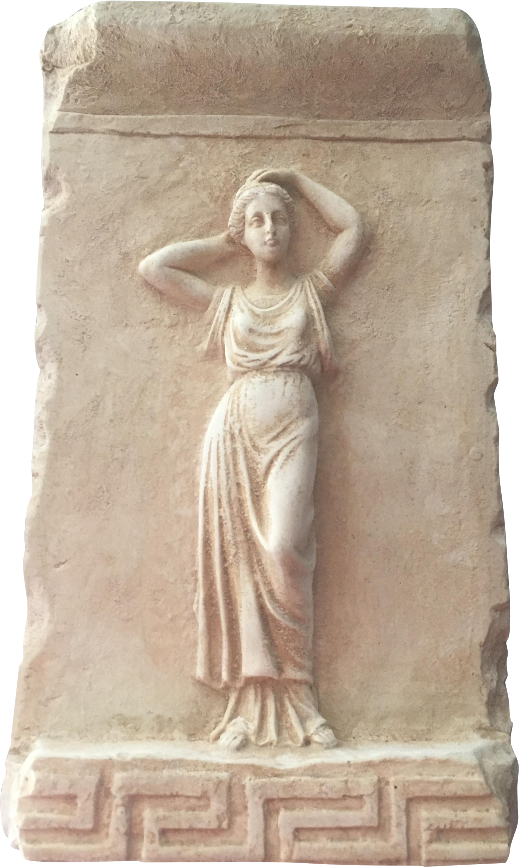 High Relief Sculpture - Statue (2388x3991), Png Download