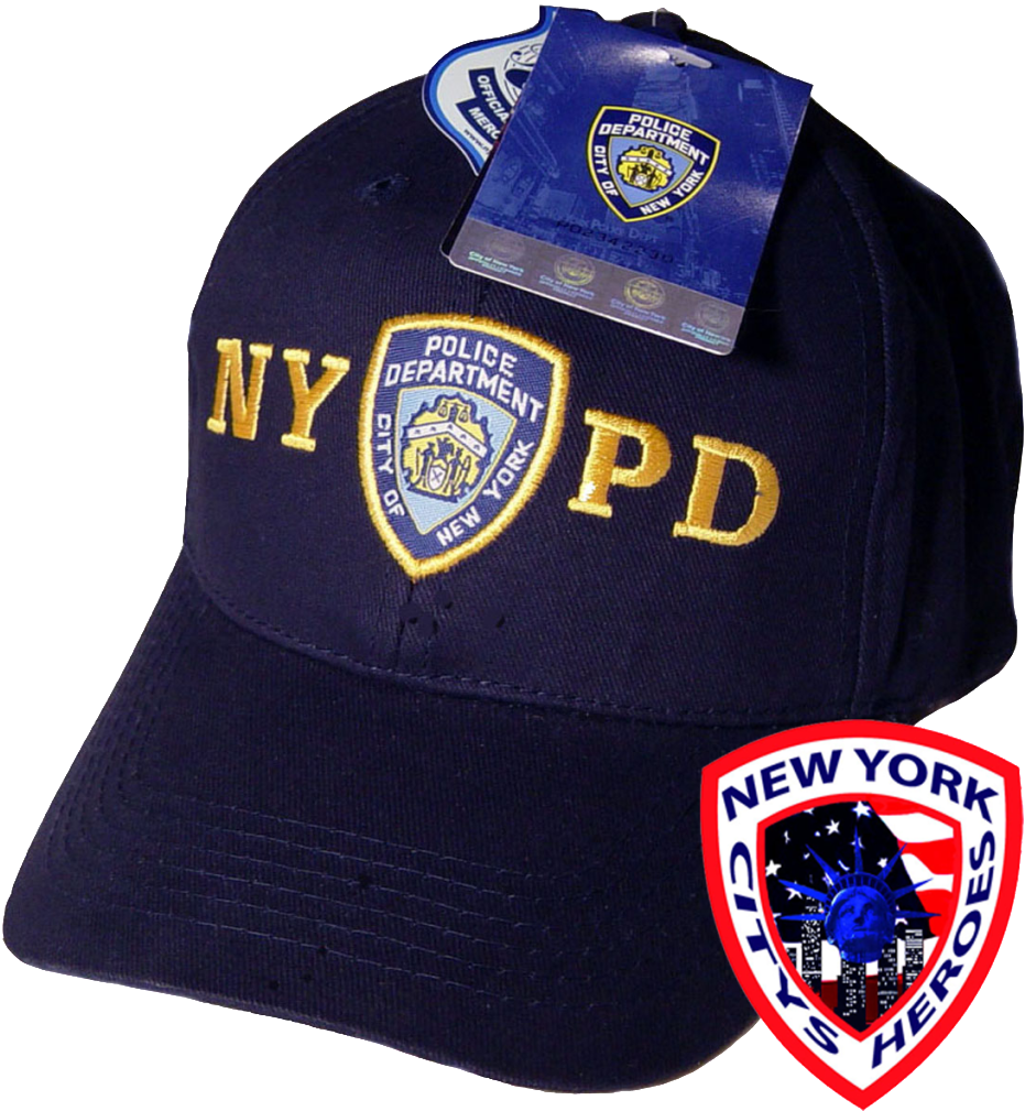 Nypd Hat Basball Cap Officially Licensed By The New - Baseball Cap (1024x1024), Png Download
